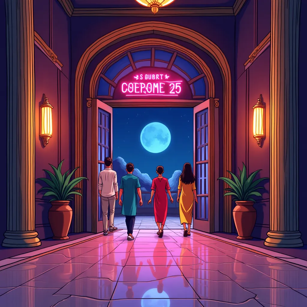 Virgin Bet hero background with neon casino lights